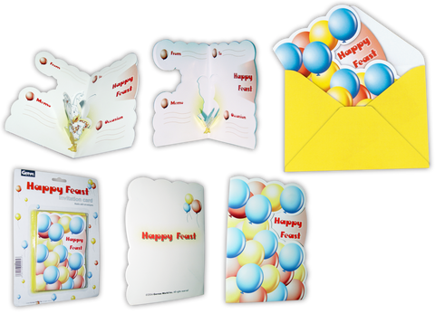 Teeta 3D Invitation Card Set