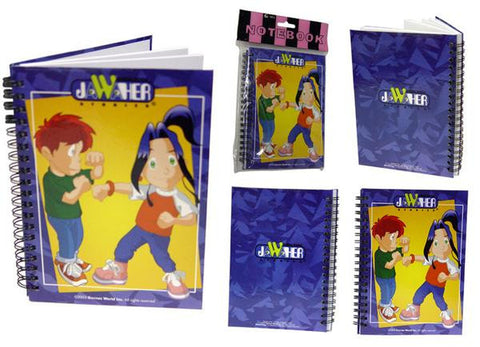 Jawaher and Ziad Notebook Hard Cover (12.5 × 17.5)