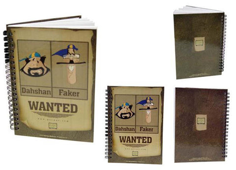 Faker & Dahshan Notebook Hard Cover (12.5 × 17.5)