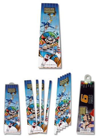 Faker & Dahshan Puzzle Coloring Pencil 6 Units